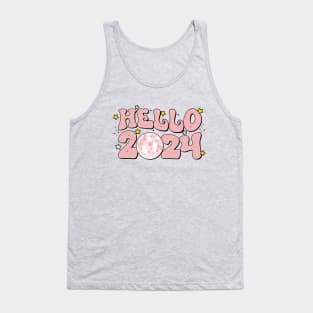 Hello 2024 - Happy New Year Tank Top